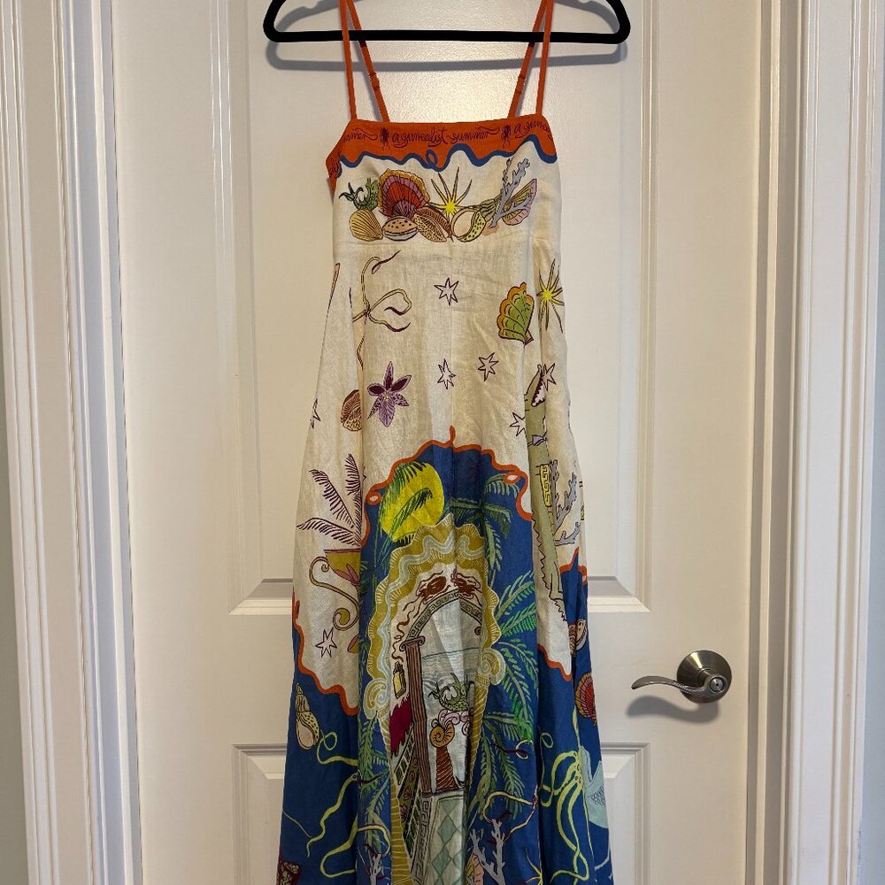 NWT Alemais Surrealist Summer Sundress, US Size 2